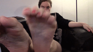 www.thedirtygirlnextdoor.com - Cum On Lauren's Feet Foot Fetish JOI thumbnail