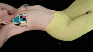 www.thedirtygirlnextdoor.com - Leggings Tease & Denial thumbnail