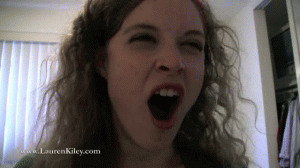 www.thedirtygirlnextdoor.com - Long Day, Big Natural Yawns thumbnail