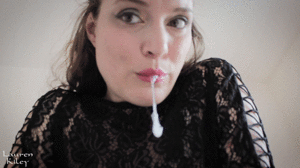 www.thedirtygirlnextdoor.com - Spit Slut Spittoon POV thumbnail